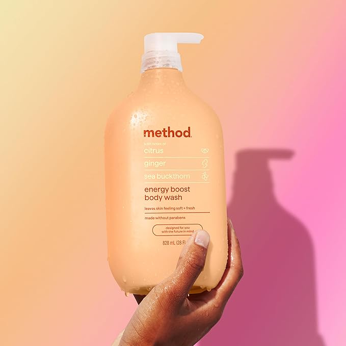 Method Body Wash, Energy Boost, 28oz