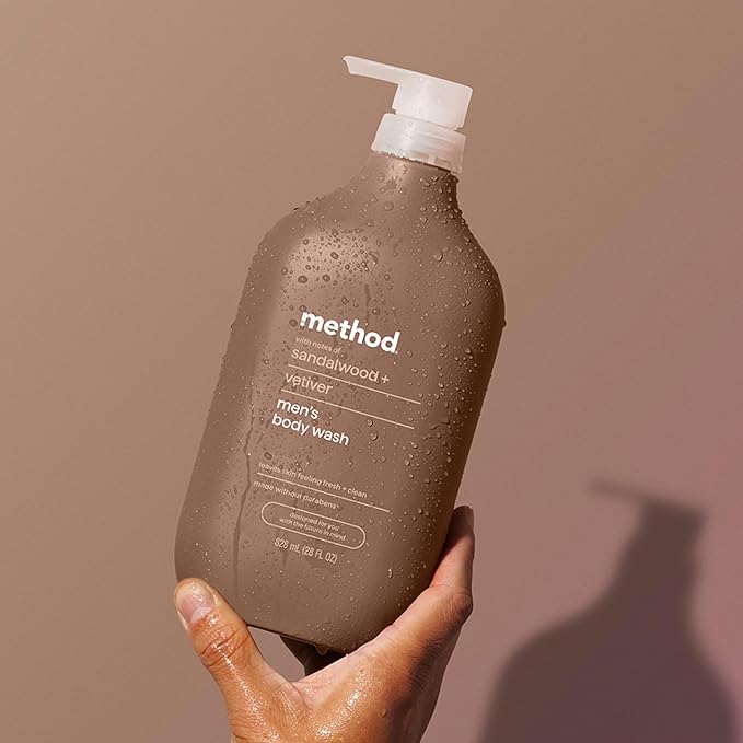 Method Body Wash, Sandalwood + Vetiver, 28oz