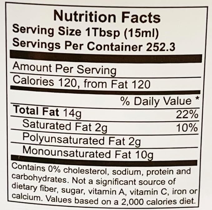 Baja Precious - Avocado Oil 100% Pure, 1 Gallon Jug, Food Grade Perfect for High Heat Cooking, Skincare, Hair Treatments, Soapmaking & More