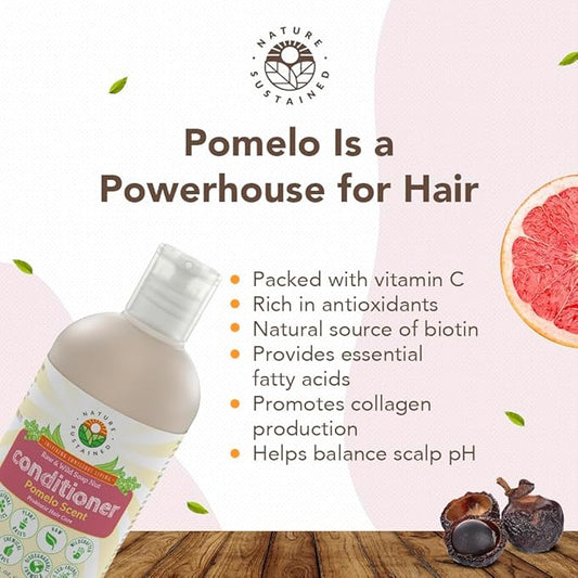 Hydrating Natural Conditioner - Moisturizing Organic Sulfate Free Conditioner - Raw Wildcrafted Probiotic Hypoallergenic Cleansing Conditioning Wash for All Hair