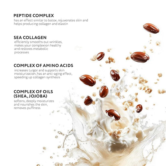 Korean Collagen Face Mask Set - 30-Pack Premium Sheet Masks with Peptide Complex - Advanced K-Beauty Skincare System - Complete Monthly Supply for Daily Care - Intensive Hydrating Facial Facemasks