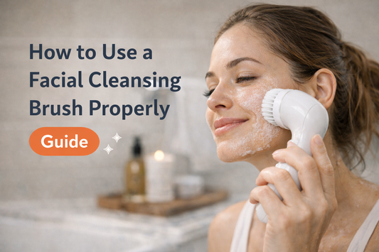 How to Use a Facial Cleansing Brush Properly (Step-by-Step Guide)