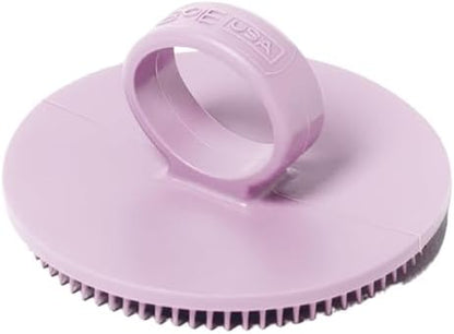 Boie USA Face Scrubber - Handheld Facial Tool, Deep Cleansing Exfoliating Facial Brush. Fights Acne with Gentle, Silicone-Like Bristles, Long Lasting, & Hypoallergenic (Thistle)