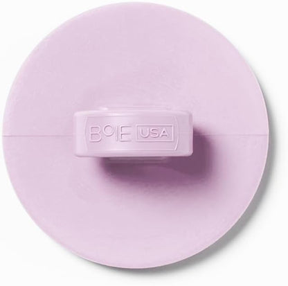 Boie USA Face Scrubber - Handheld Facial Tool, Deep Cleansing Exfoliating Facial Brush. Fights Acne with Gentle, Silicone-Like Bristles, Long Lasting, & Hypoallergenic (Thistle)