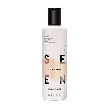 SEEN Shampoo - Scented - Non-Comedogenic & Hair Shampoo- Dermatologist-Developed - Safe for Sensitive & Acne Prone Skin