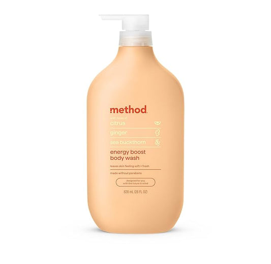 Method Body Wash, Energy Boost, 28oz