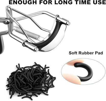 36Pack Compatible with Essence Eyelash Curler Refills,Silicone Rubber Eyelash Curler Refills Compatible with Essence All The Way Up Lash Curlers.