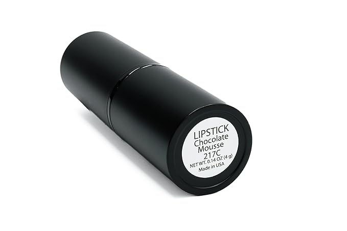Chocolate Mousse Deep Pink Mauve Brown Lipstick Color Moisturizing Paraben Free, No Animal Testing & Cruelty Free Lip Makeup Color