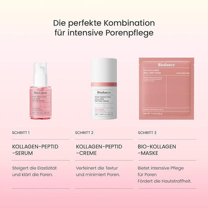 BIODANCE Bio-Collagen Real Deep Mask, Hydrating Overnight Hydrogel Mask, Pore Minimizing, Elasticity, Plumping Improvement, Korean Skincare, Stocking Stuffers for Teen Girls | 1.19oz(34g) x 4ea