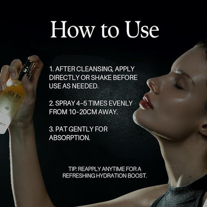 [2 Bottles] d'Alba Piedmont Italian White Truffle First Spray Serum, Vegan Skin Care, Hydrating Face Moisturizer, Glow Serum for Radiant Skin, Non Comedogenic, All In One Mist (total 6.76 fl oz.)