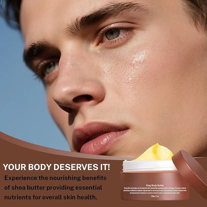 King Dragon Moisturizing Body Lotion with Sandalwood, Leather, Jojoba Oil, Shea and Mango Butter (1)