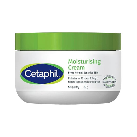 Cetaphil Face & Body Moisturizer, Hydrating Moisturizing Cream for Dry to Very Dry, Sensitive Skin, NEW 8.8 oz, Fragrance Free, Non-Comedogenic, Non-Greasy (Packaging May Vary)