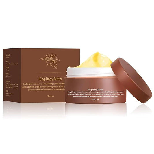 King Dragon Moisturizing Body Lotion with Sandalwood, Leather, Jojoba Oil, Shea and Mango Butter (1)