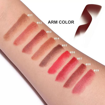 2-in-1 Gradient Dark Red Lip Liner & Lipstick, Waterproof Long Lasting Matte Lip Liner Pencil, Makeup Smudge proof lip liner with Cone Tip (08#-Wine)