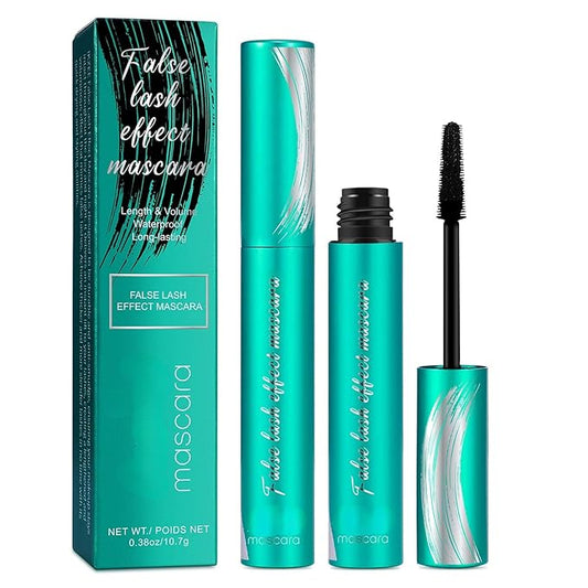 Tubing Mascara Black｜mascara volume and length ｜Long-Wear Essence Mascaras, Smudge-Resistant Formula｜Telescopic Mascara Waterproof for Fashion Makeup｜Tubing Mascaras, Lift (Black2, 2packk)