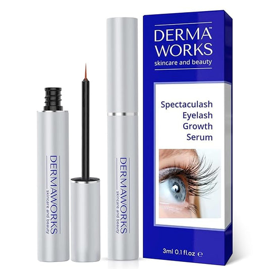 SPECTACULASH LASH SERUM for Eyelash Growth - Eyelash Serum to Grow Lashes - Suero para Pestañas Crecimiento - Lash Conditioner for Growth & Volume Lashes - Sérum para Pestañas by DERMAWORKS