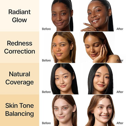 [NEW] AGE20'S Signature Essence Pact | 27C HONEY | Vegan Korean Cushion Foundation | Pack of 1 | Cream Foundation, Dewy & Glow Finish, Natural Coverage, SPF 50+