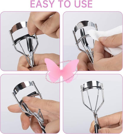 Eyelash Curler Refills Compatible with revlon,Eyelash Curler Pads 24PCS,Silicone Lash Curler Refill Pads Compatible with revlon (Black)