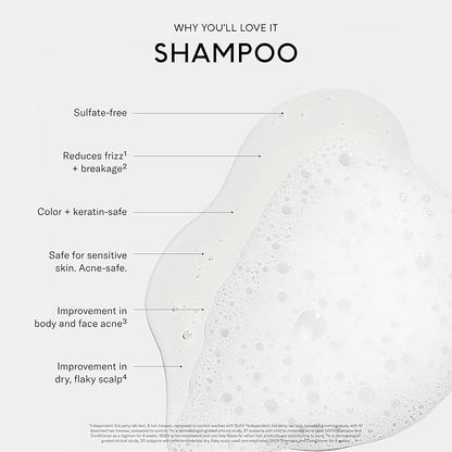 SEEN Shampoo - Scented - Non-Comedogenic & Hair Shampoo- Dermatologist-Developed - Safe for Sensitive & Acne Prone Skin
