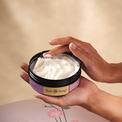 Bali Soap - Musky Vanilla & Creamy Chocolate - Mix Set of 2 - Nourishing and Extra Moisturizing Body Butter For Dry Skin - Enriched with Cocoa Butter, Olive Oil, Aloe Vera and Vitamin E - 7 oz each