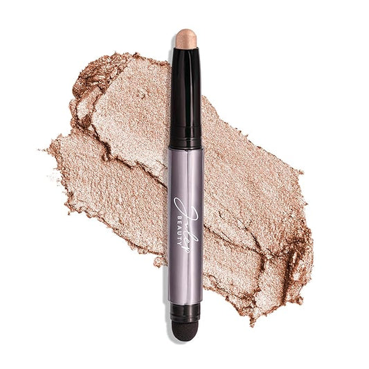 Julep Eyeshadow 101 Cream-to-Powder Waterproof Shadow Stick – Champagne Shimmer – Long-Lasting, Crease-Proof, Medium Golden-Beige Shimmer Cream Eyeshadow with Built-in Smudger