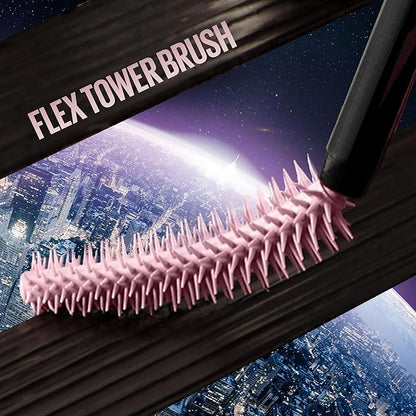 Maybelline Lash Sensational Sky High Washable Mascara Makeup, Volumizing, Lengthening, Defining, Curling, Multiplying, Buildable Formula, Blackest Black, 1 Count
