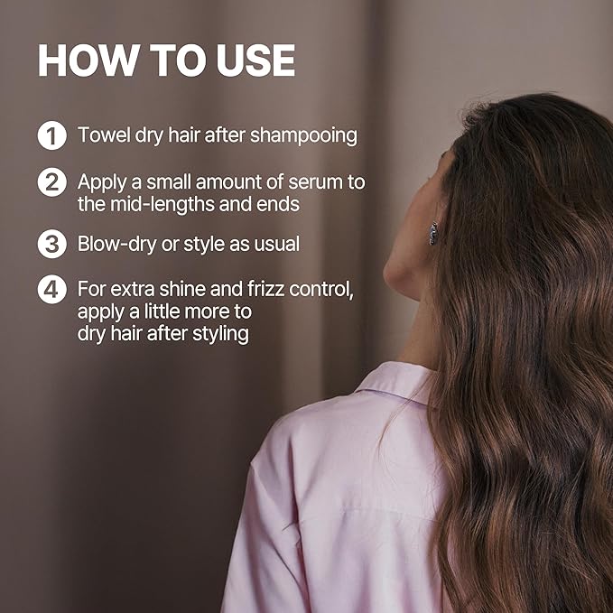 KUNDAL Damage Repair Hair Serum with Macadamia seed oil | Nourishing Intense Repair hair serum for Dry & Frizzy Hair | Lightweight Oil Blend | White Musk Scent, 3.38 fl oz (100ml) Stocking Stuffers