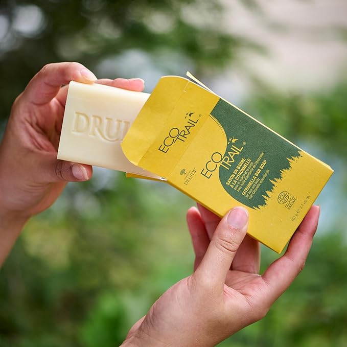 Citronella Shampoo & Shower Gel – Ecotrail 2-in-1 Shampoo And Shower Gel – Biodegradable & All-Natural – Purifying, Toning & Soothing Ingredients – 250 ml (8.4 oz) Lemongrass